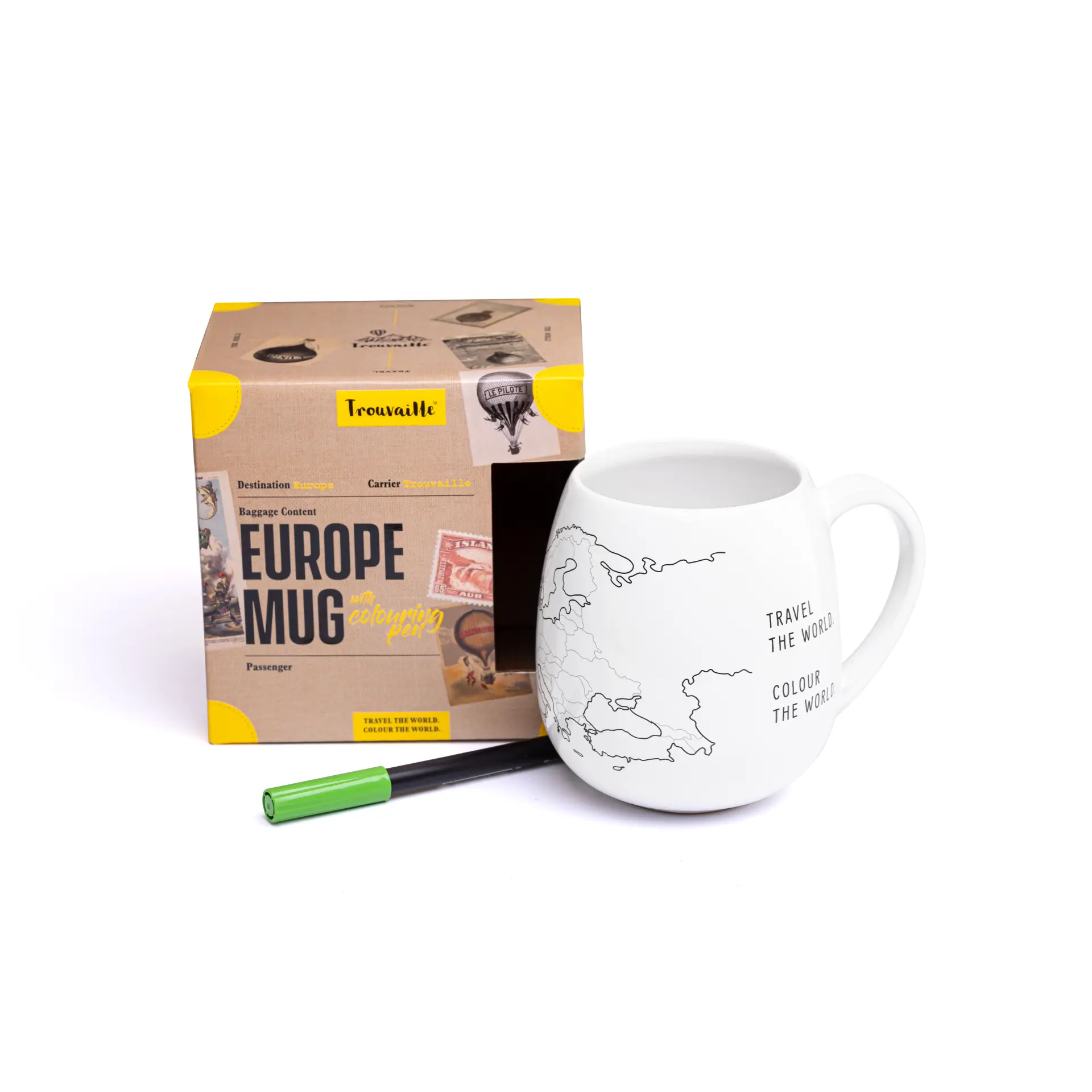 Europe Map Colour In Mug - Image 6