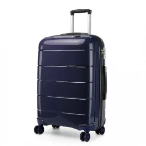 K1997L - KONO 24 INCH HARD SHELL PP SUITCASE - NAVY