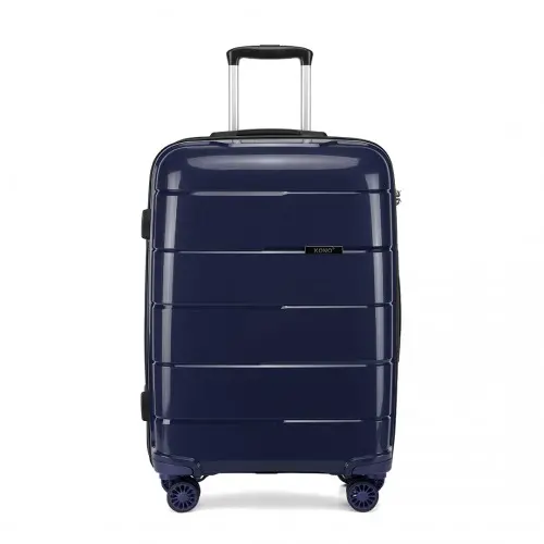 K1997L - KONO 24 INCH HARD SHELL PP SUITCASE - NAVY - Image 2