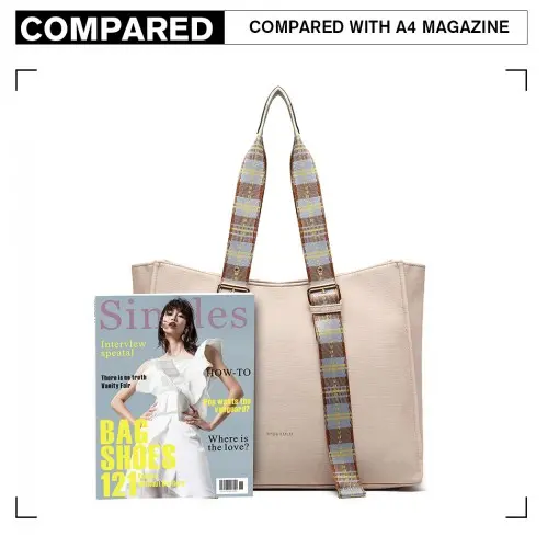 LH1924 - MISS LULU PLAID TARTAN STRAP SHOULDER BAG - PINK - Image 7