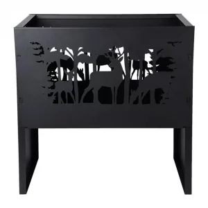 Esschert Design Fire Basket Deer Rectangular