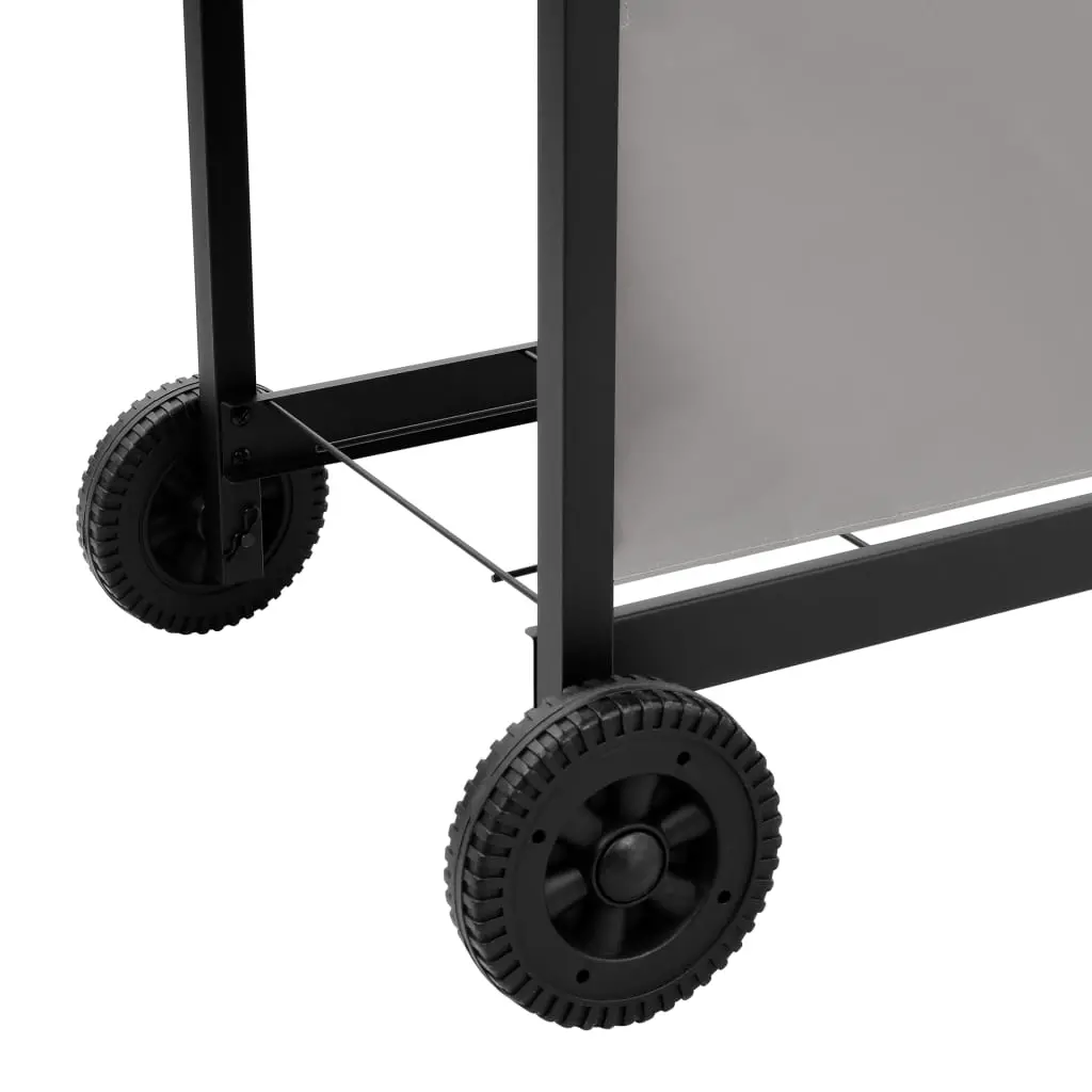 vidaXL Gas BBQ Grill with 4 Burners Black and Silver (FR/BE/IT/UK/NL only) - Image 6