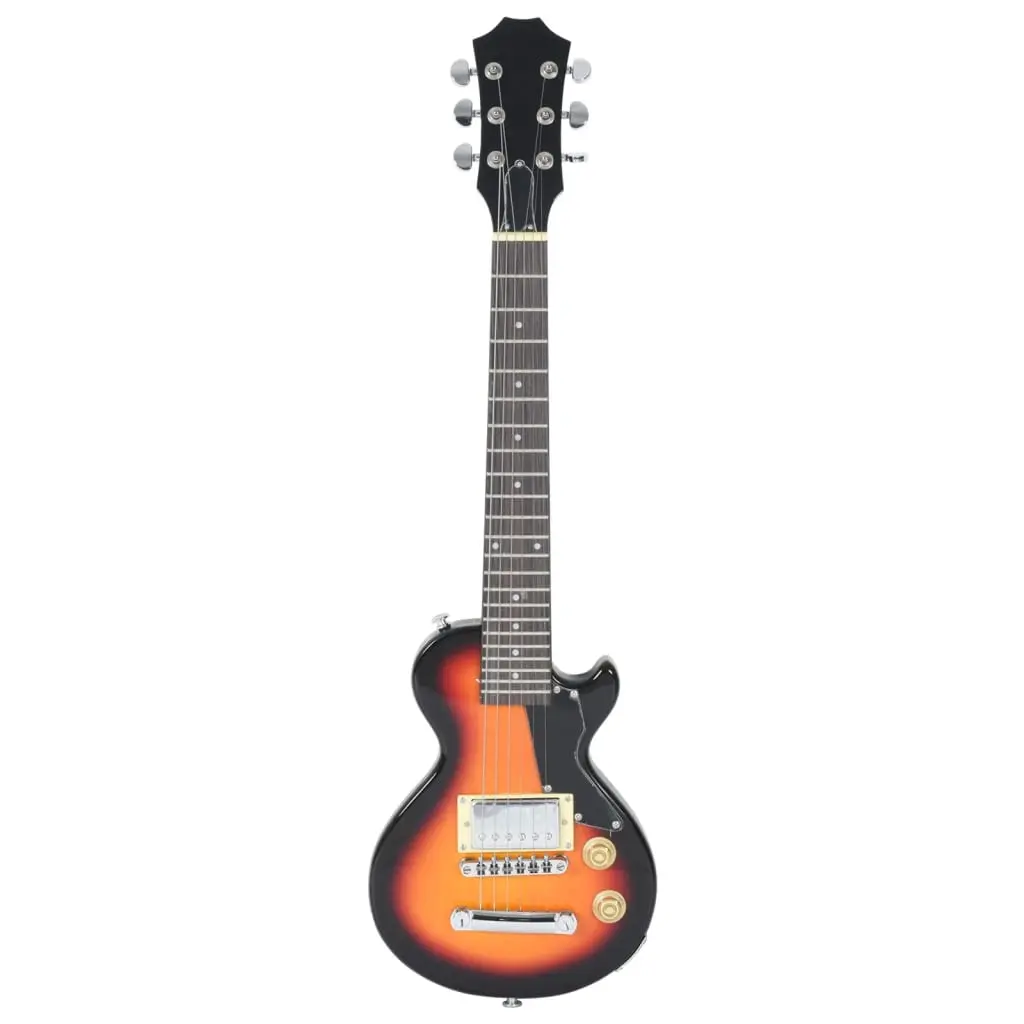 vidaXL Electric Guitar for Kids with Bag Brown and Black 3/4 30" - Image 3