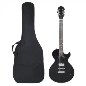 vidaXL Electric Guitar for Beginner with Bag Black 4/4 39"