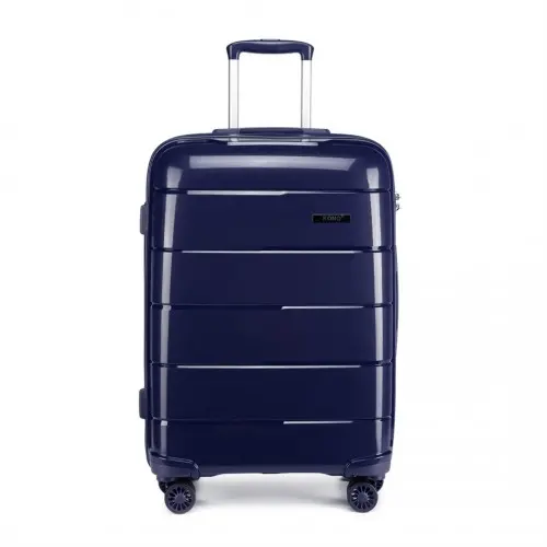 K1997L - KONO 24 INCH HARD SHELL PP SUITCASE - NAVY - Image 20