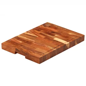 vidaXL Chopping Board 42x30x4 cm Solid Wood Acacia