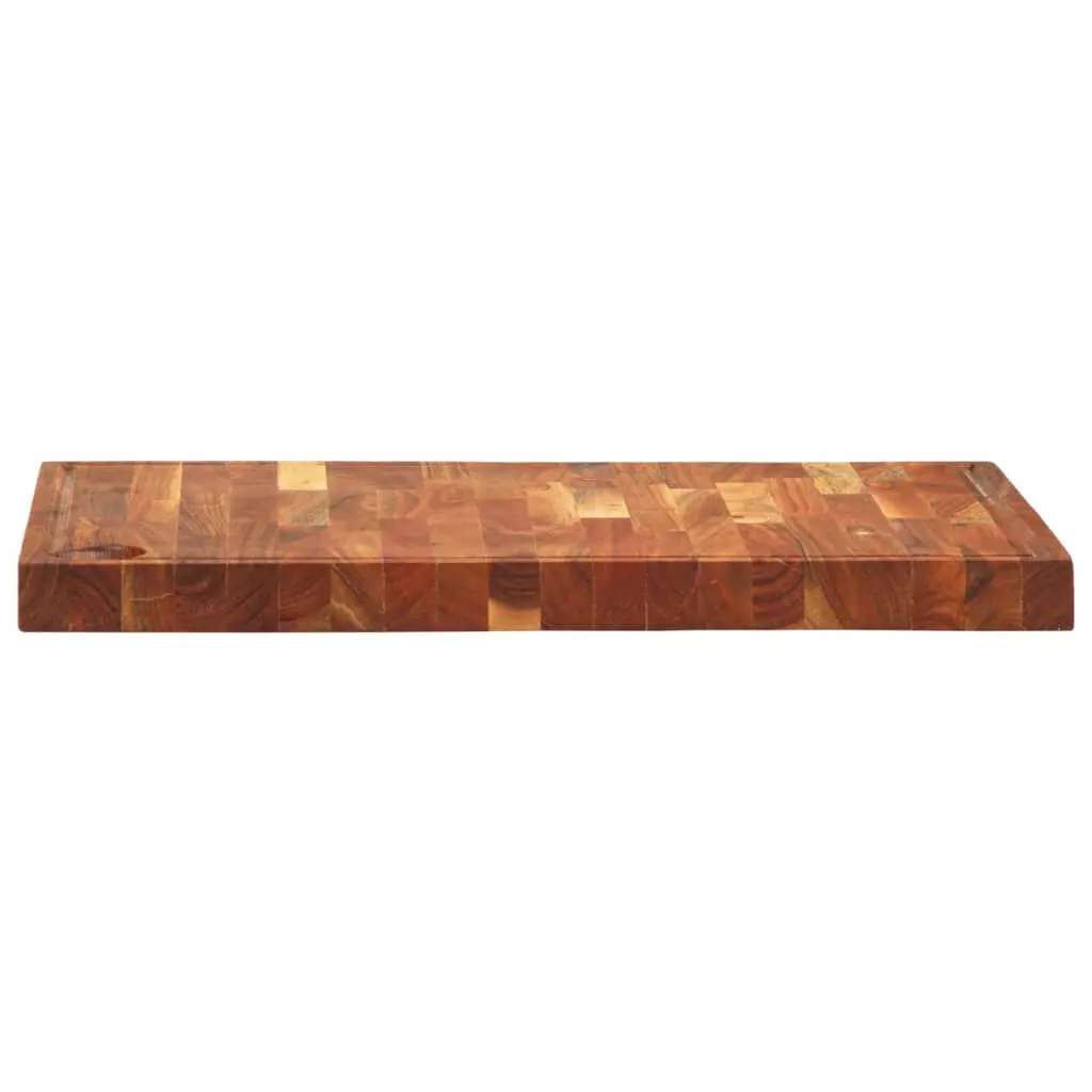 vidaXL Chopping Board 42x30x4 cm Solid Wood Acacia - Image 4
