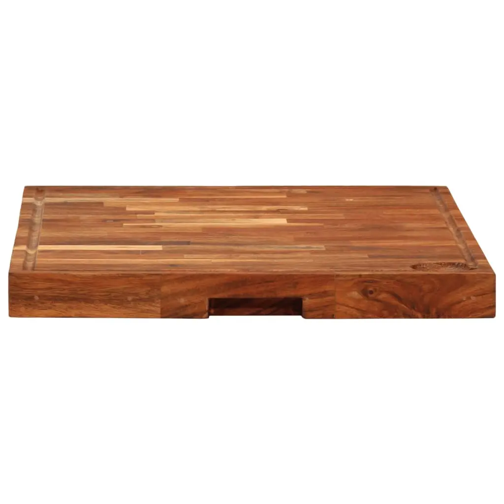 vidaXL Chopping Board 42x30x4 cm Solid Wood Acacia - Image 5