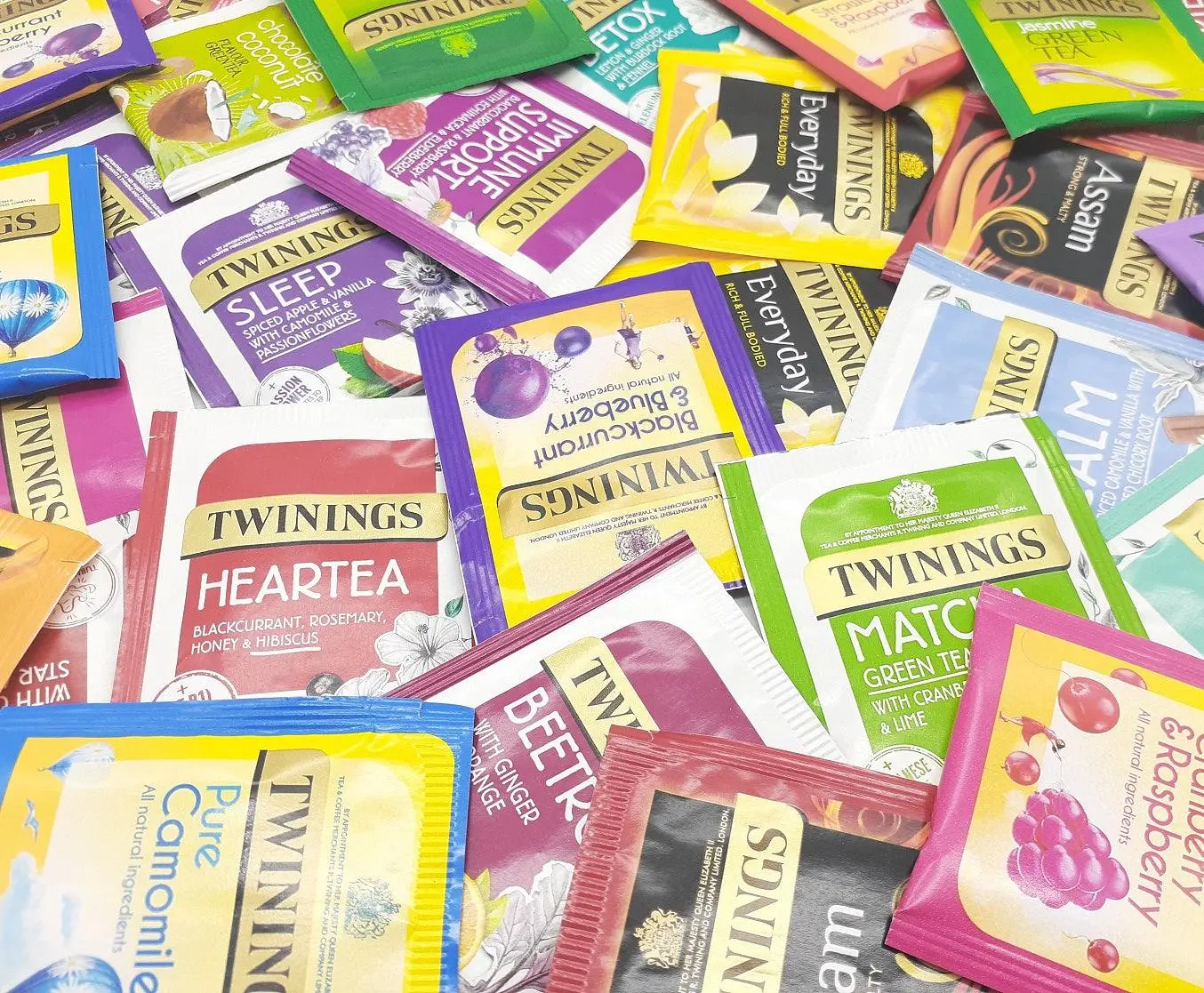 Twinings Individually Wrapped Enveloped Tagged Tea Bags Mixed Selections - Image 9