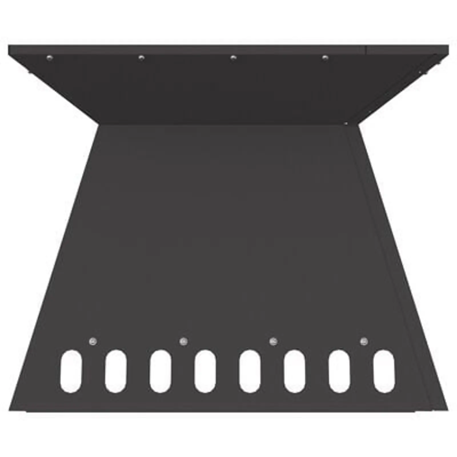 vidaXL Fire Pit Black 48x48x40 cm Steel - Image 20