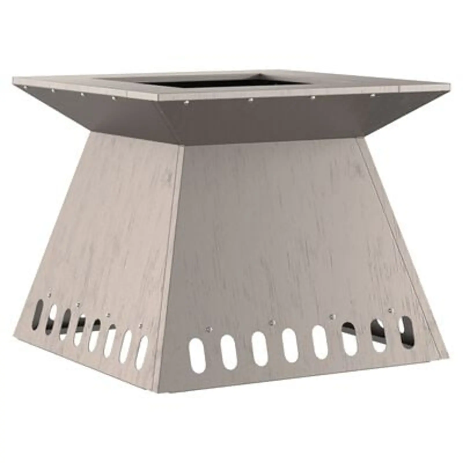 vidaXL Fire Pit 48x48x40 cm Weathering Steel - Image 16