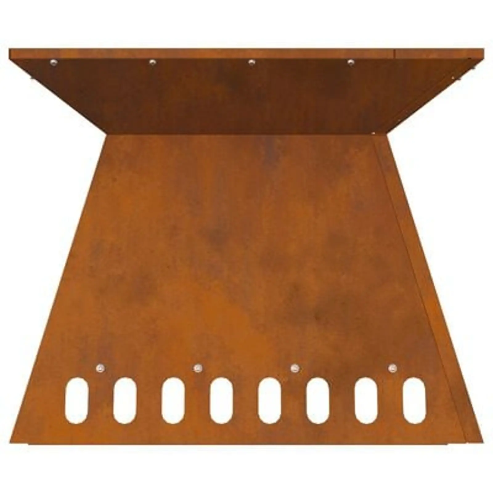 vidaXL Fire Pit 48x48x40 cm Weathering Steel - Image 19