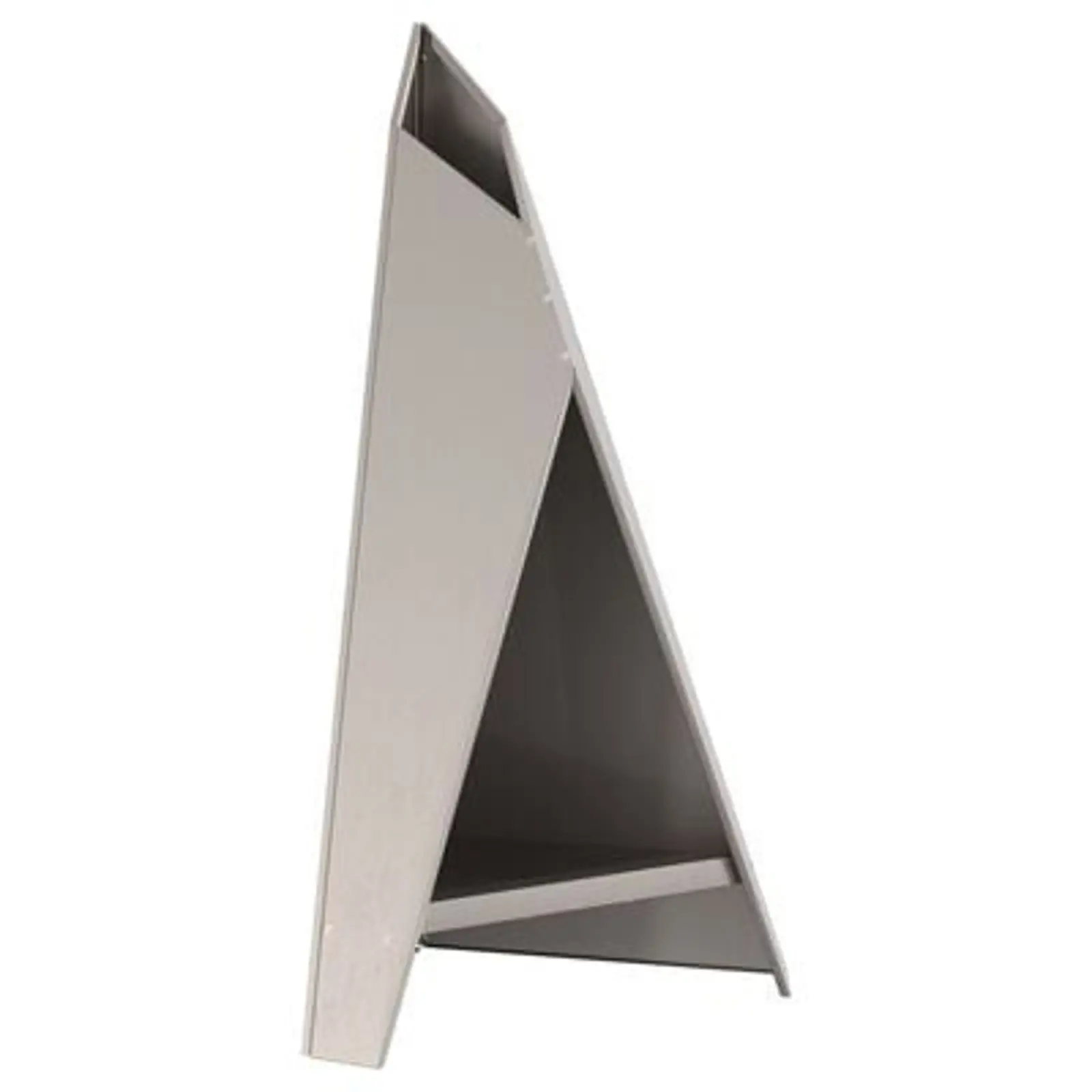 vidaXL Fire Pit Pyramid Black 58x36x100 cm Steel - Image 15