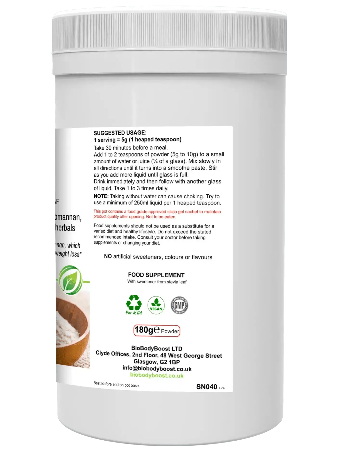 BioSlim - Psyllium Husks Dietary Fibre - Image 2