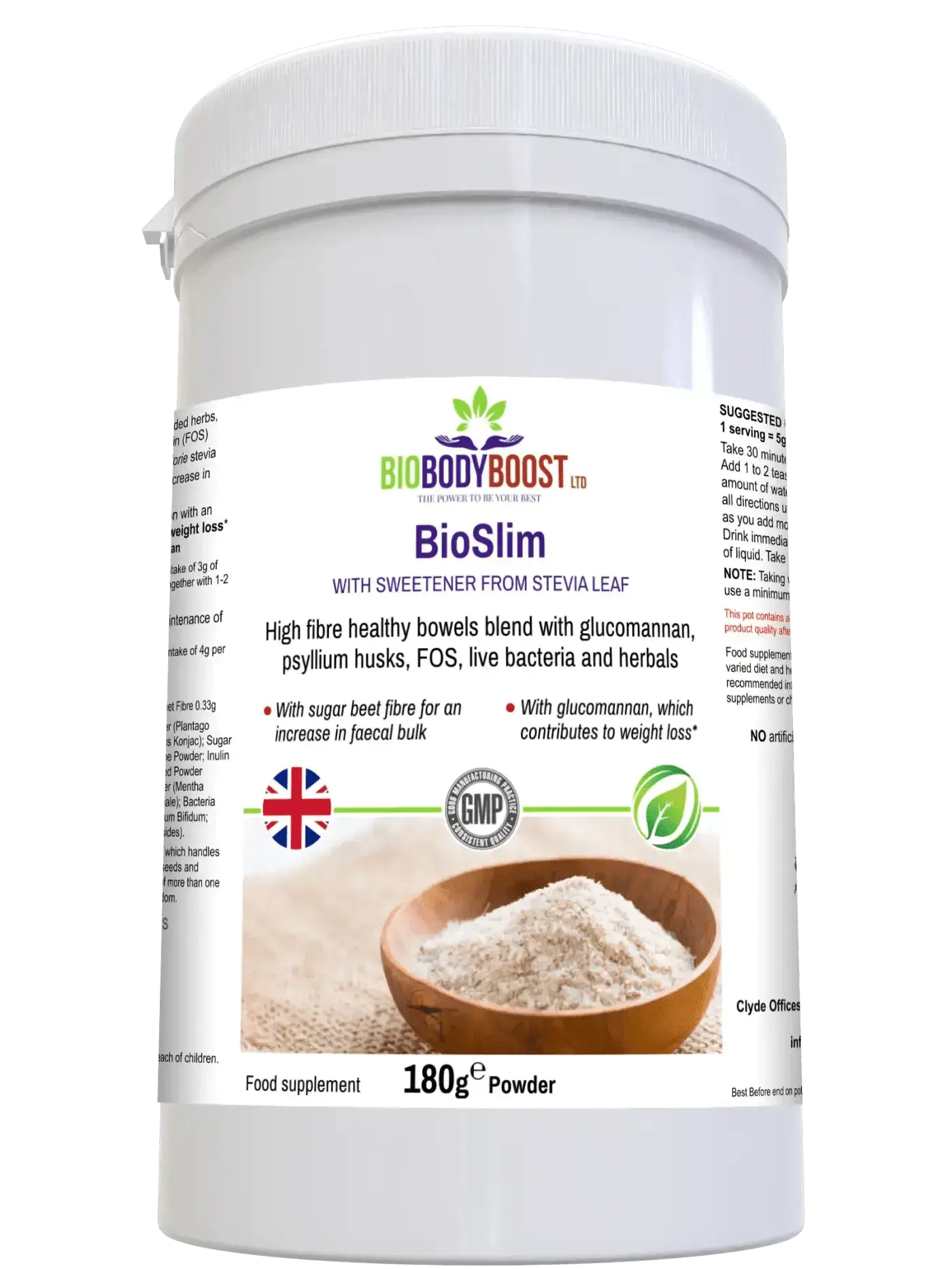BioSlim - Psyllium Husks Dietary Fibre - Image 4
