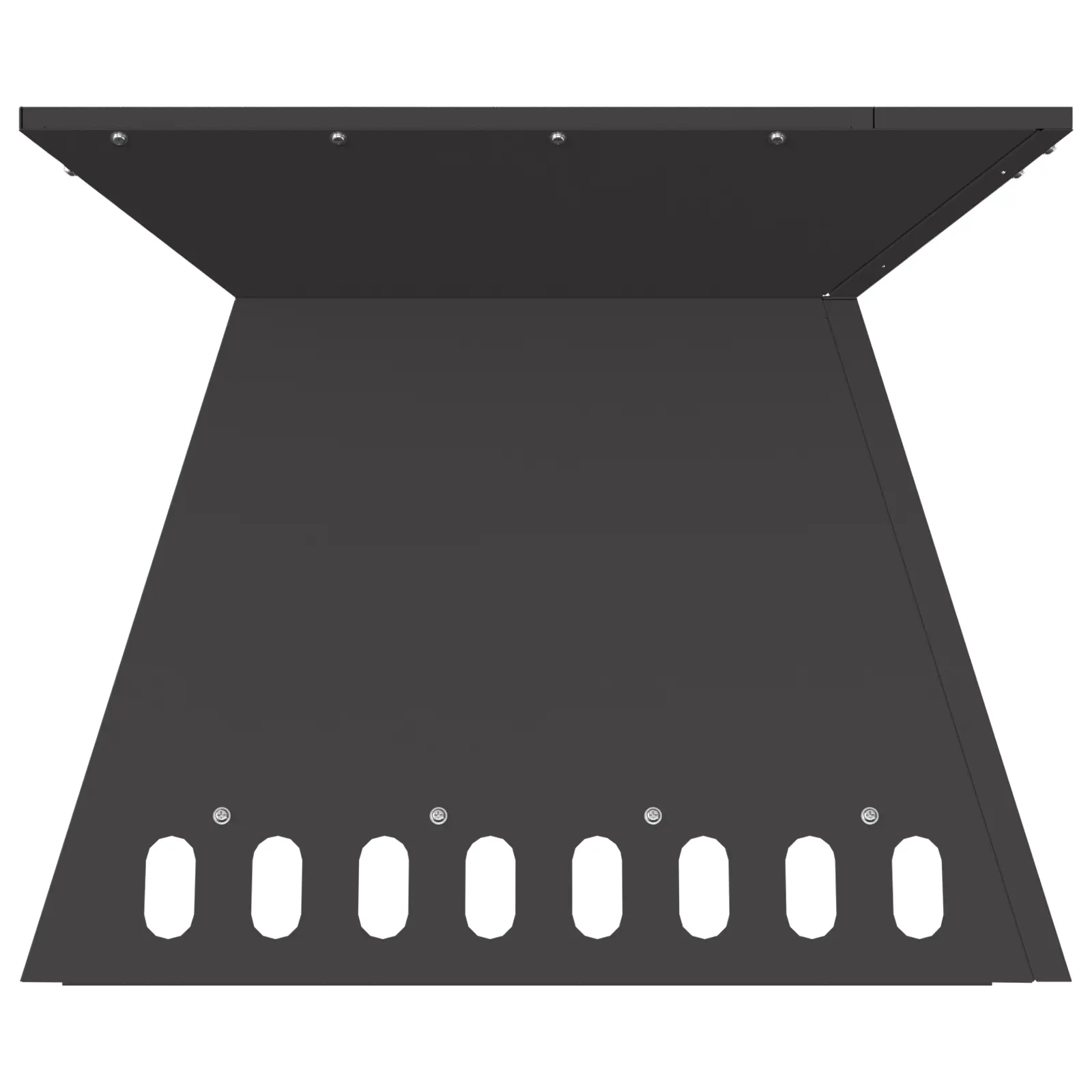 vidaXL Fire Pit Black 48x48x40 cm Steel - Image 38