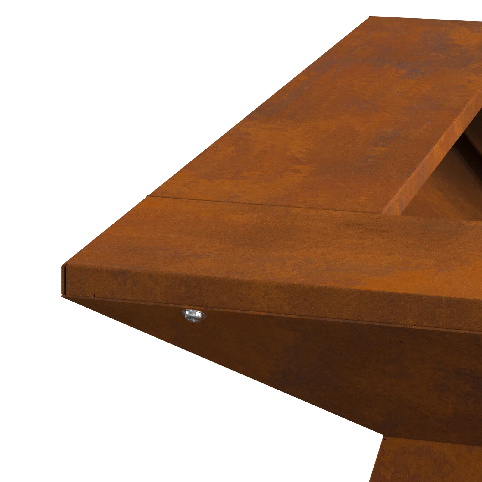 vidaXL Fire Pit 48x48x40 cm Weathering Steel - Image 37